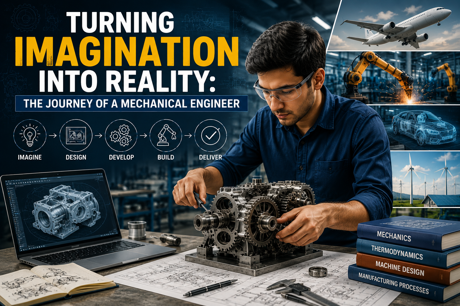 Turning Imagination into Reality: The Journey of a Mechanical Engineer