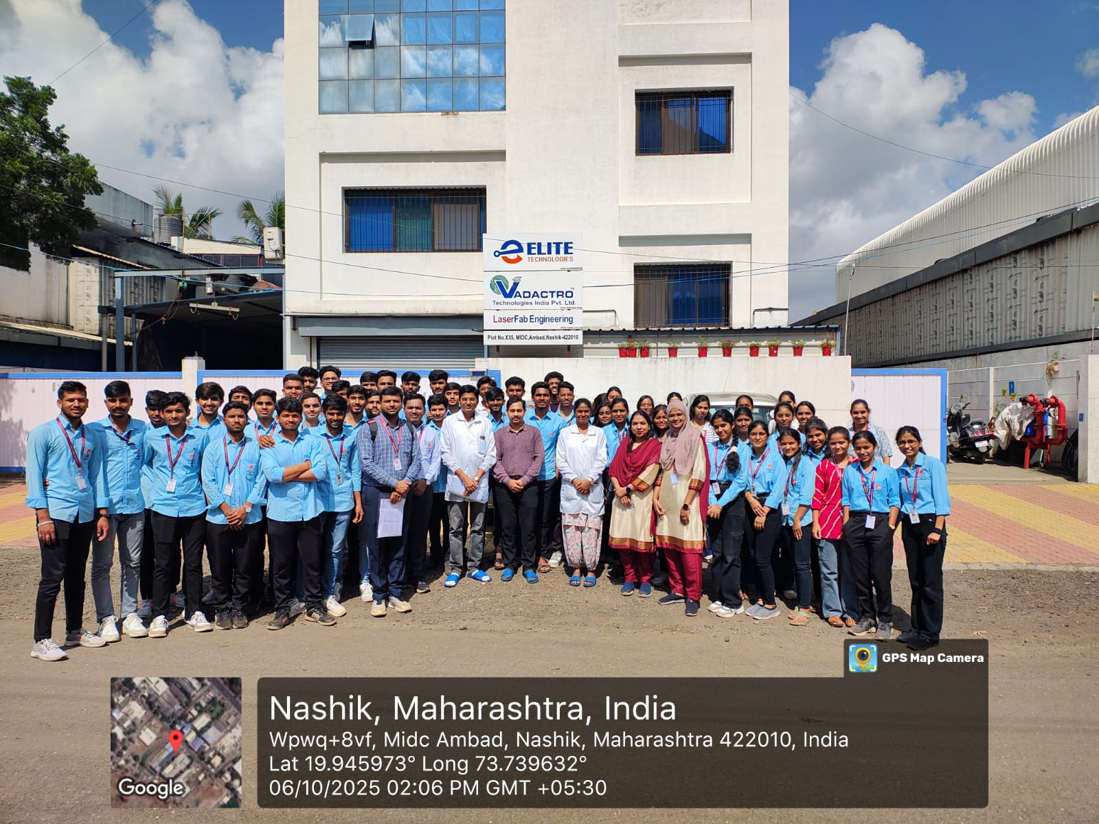 Industrial Visit to ELITE Technologies  Pvt. Ltd. Nashik