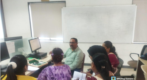 one day workshop on “ Arduino ”Mr.Deepak Ghule for Faculty members