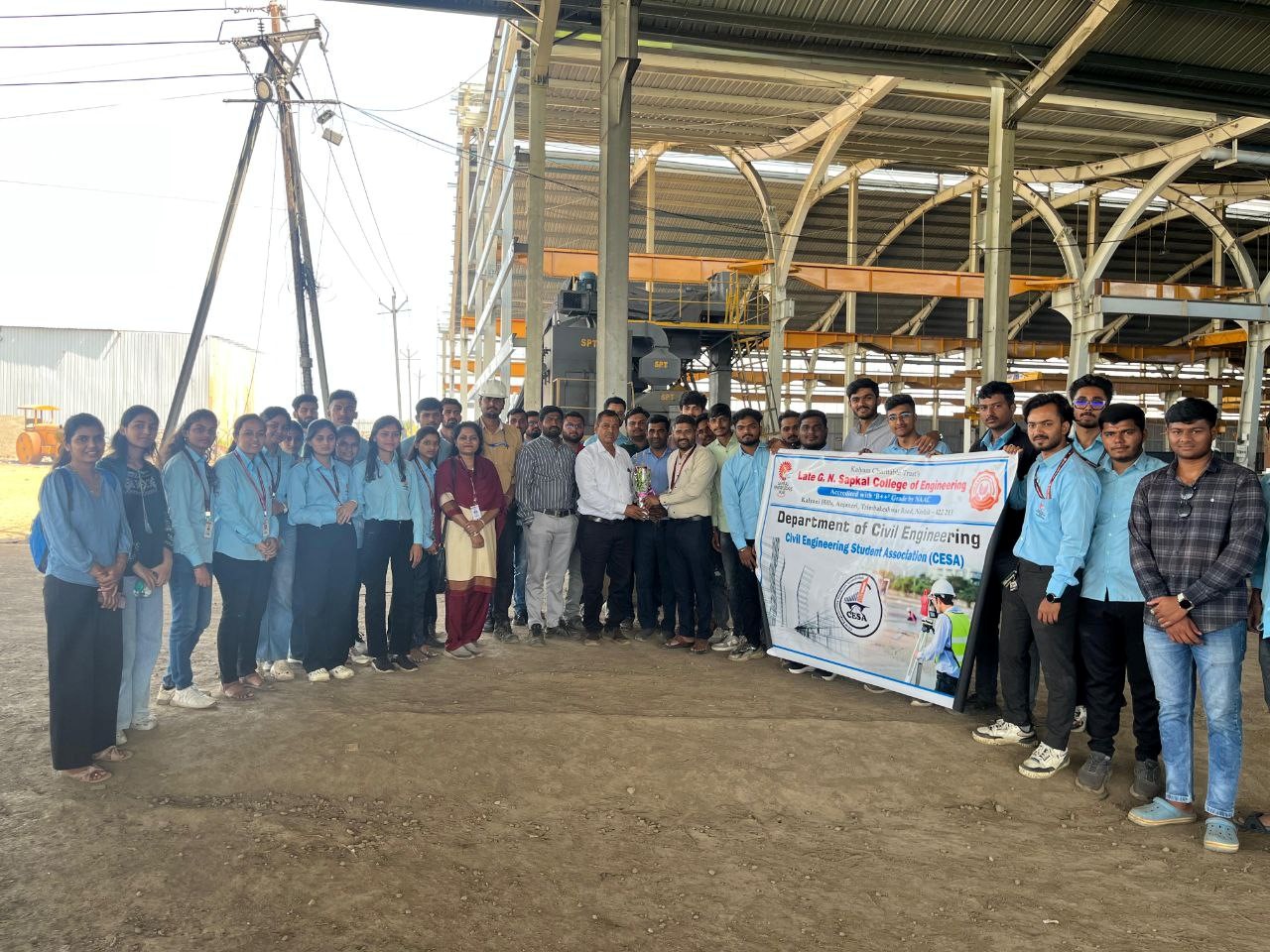 Civil Engineering Industrial Visit 2025-26