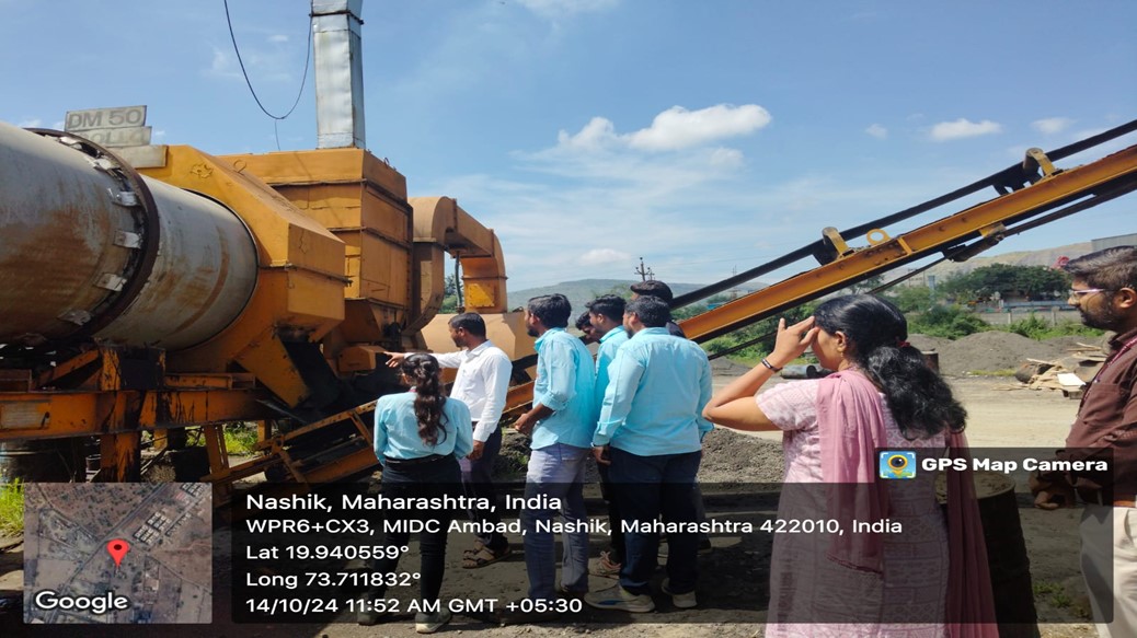 Civil Engineering Industrial Visit 2024-25