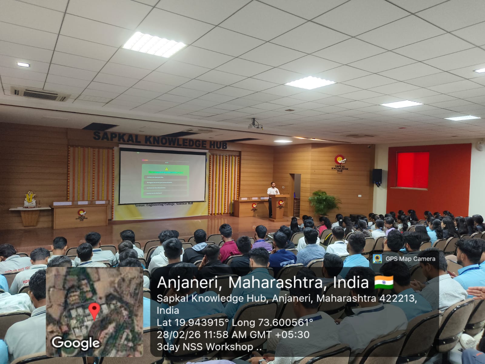 3 day University-level residential workshop on Cyber Security,