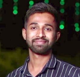 Placement student Sachin Rikame