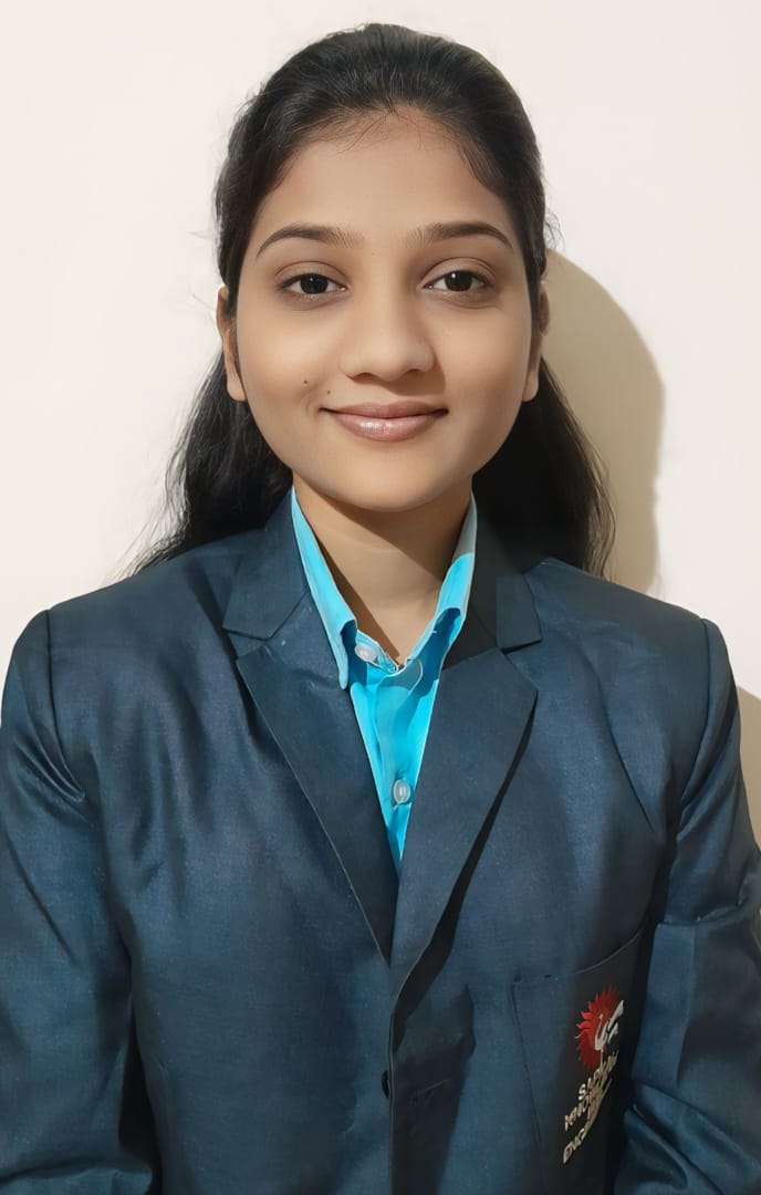 Placement student Gauri Sonawane