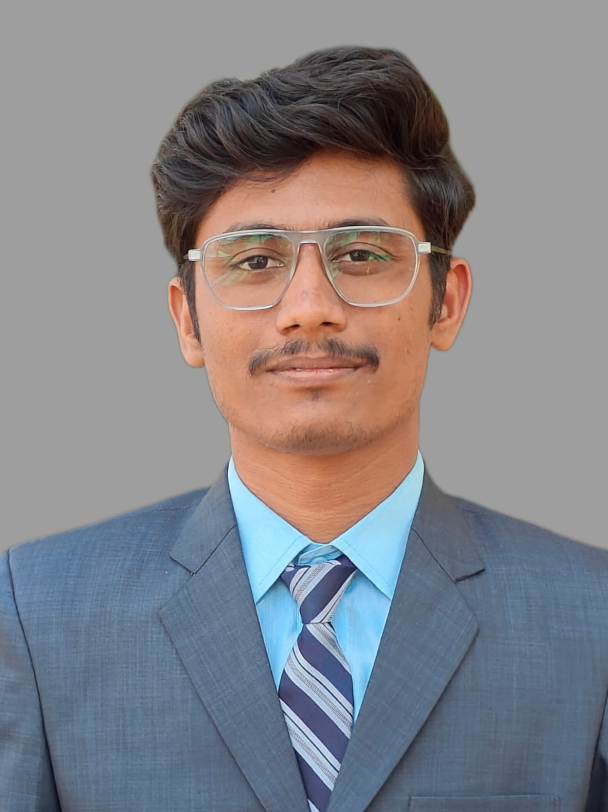 Placement student Pankaj Shinde