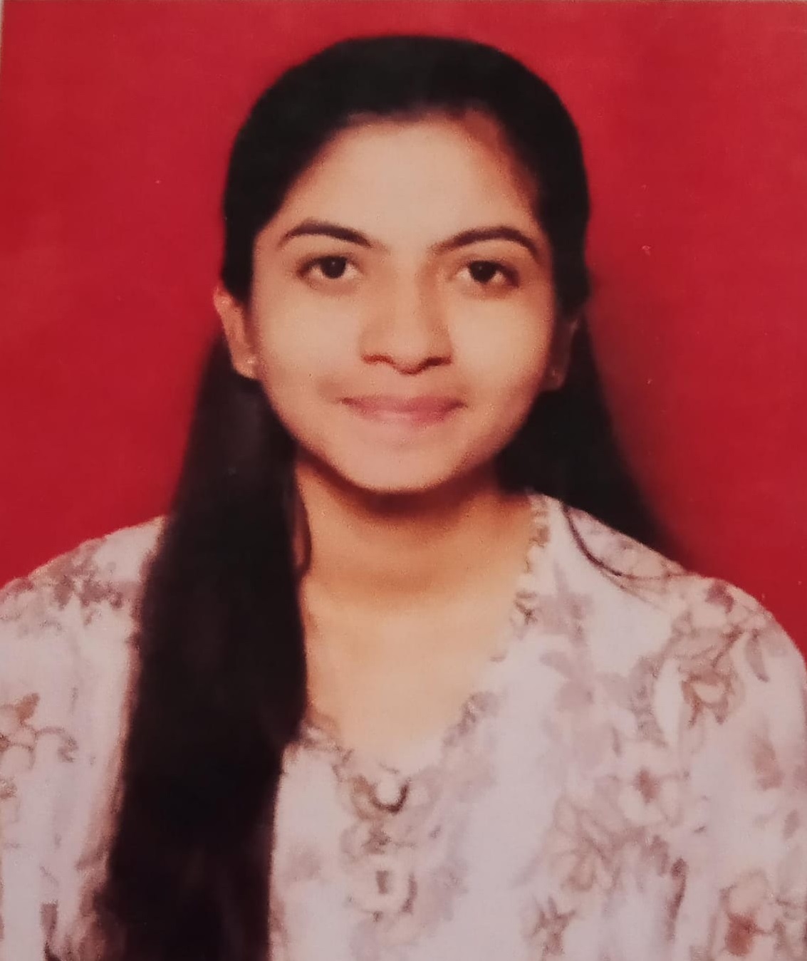 Placement student Yamini Arun Pawar