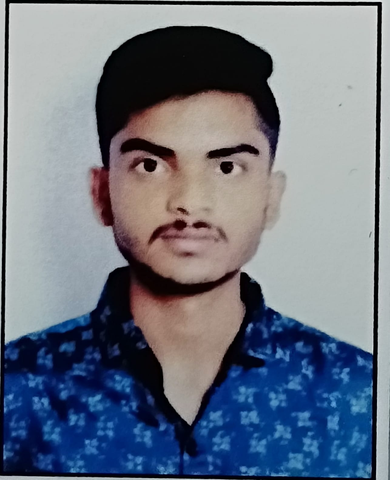 Placement student Vinay Patil