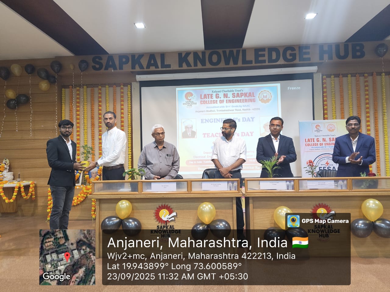 Teacher Day & Engineers day celebration