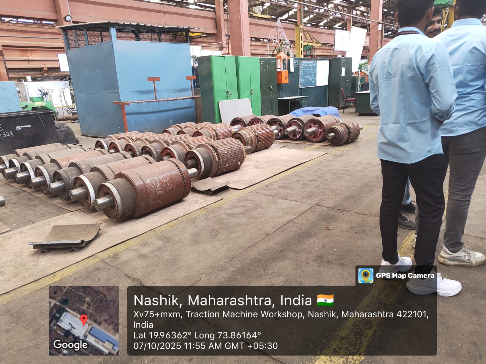 Traction motor workshop IV